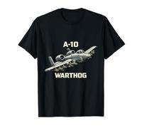 A10 Warthog Close Air Support Jet Avion Militaire T-Shirt