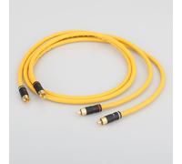 A11 Hifi audio D102MKIII posrebrzany kabel RCA jedna para mi?kki kabel analogowy kabel phono