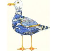 A112 B6 Carnet + enveloppe Seagull