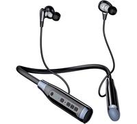 A13 V5.0 Casque Tour De Cou Bluetooth, Écouteurs Bluetooth Avec Micro, 120 Heures D'Autonomie, Casque Tour De Cou Sans Fil Ipx5, Écouteurs Tour De Cou Sans Fil Pour Course À La Maison, Noir