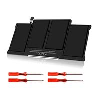 A1466 Batterie de Rechange Compatible avec MacBook Air 13" A1466 A1369 A1405 A1496 A1377 (mi-2013, début 2014, début 2015)(A1369, Fin 2010, mi-2011.) 6 800 mAh 54,4 Wh