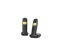 A170 Duo - Téléphone sans fil avec ID d'appelant - DECTGAP - noir + combiné supplémentaire