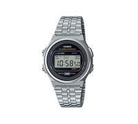 Casio, Montre, Vintage, Argent, (Montre numérique, 37 mm)