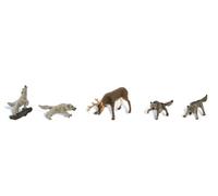 A1942 Animaux Cerfs Loups Woodland Scenics Décors Train 1/87eme