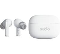 A1Pro Blanc, Ecouteurs Intra-Auriculaires avec Bluetooth, Touch Control avec Support de Charge Compact sans Fil, IPX4, Active Noise Cancellation, Microphone intégré, Premium Crystal Sound