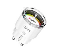 A1Z Prise Connectée ZigBee avec Surveillance Énergétique, 16A, Contrôle à Distance, Commande Vocale, Programmation & Minuterie, Compatible avec Alexa, Google Home, ZigBee Hub Requis, Pack de 1