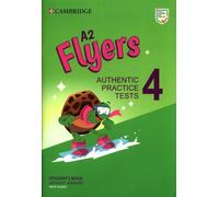 A2 Flyers 4 Livre de l'élève sans les réponses avec audio
