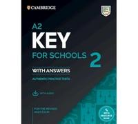 A2 Key for Schools 2 Student's Book with Answers with Audio with Resource Bank