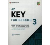 A2 Key for Schools 3 Livre de l'élève sans les réponses avec Digital Pack
