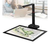 A2 Scanner de Documents Portable, Caméra de Documents USB, Numérisation Rapide 1 s/Page, Format de Capture A2, OCR Facile à Utiliser, Scanner Mobile, pour Mac et Windows