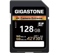 A2 V90 128GB SDXC Memory Card 4K Extreme Series Camera Speed 160MB/s Compatible with Canon Nikon Sony Panasonic U3 UHS-I Class 10 Camera for 4K UHD Video with 1 Mini Case