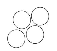 A20063 A20064 Lot de 4 joints toriques de rechange pour couvercle de moteur Fluval 304 305 306 307 404 405 406 407