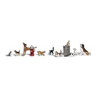 A2140 Animaux Chiens Chats Woodland Scenics 1/160eme