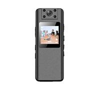 A22 Professionnel DE Mini Mini Border 1080P Haute définition Screen Portable Magnétique Night Vision Petite caméra Sports Dv Caméscope Nounou Enregistreur vidéo(with 64GB TF Card)