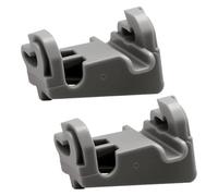 A23F - Pièces De Rechange For Lave-vaisselle - 2 Clips De Fixation For Supports De Panier Inférieur Et Rangées De Picots, Compatibles Avec Le Modèle MEG64438801 00611474
