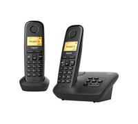 Téléphone sans fil avec répondeur Gigaset A270 A Duo - Noir