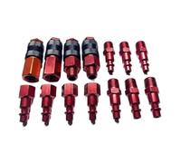 A27F-Hose 1/4" NPT Raccord en aluminium haute pression for compresseur d'air(14PC Set)