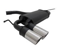 A2862E76SR Pot silencieux echappement acier pour Audi A3 Sportback de type E87 de nov 2003 a sept 2012