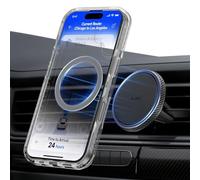 A2C Support de téléphone Portable pour Grille d'aération de Voiture Magsafe 17 x N54 magnétique et Ultra Stable - Support magnétique Universel pour Grille d'aération de Voiture - pour iPhone, Samsung