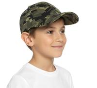 A2Z 4 Kids Casquette de baseball pour filles et garçons - Protection solaire - Couleur unie - Tissu respirant - Confortable pour un usage quotidien - Léger - Casquette de sport réglable, camouflage,