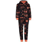 A2Z 4 Kids Coton Onesie pour des Gamins Kids Onesie Pyjamas Lounge Usure Jeu Temps Imprimé Sleepsuit Confortable Enfants Cadeaux pour Les Filles Garçons Âge 2-13