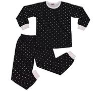 A2Z 4 Kids Enfants Filles Garçons A Pois Pyjamas 2 Pièce Coton Ensemble Lounge Suit Vêtement De Nuit Top Bottom Pyjamas Loungewear Robe Up Costume Cadeaux Âge 2-13 Ans