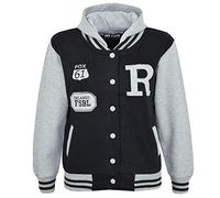 A2Z 4 Kids® Enfants Filles Garçons R Fashion Fox Baseball Encapuchonné - B.B Jacket New Fox Grey 7-8