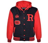 A2Z 4 Kids® Enfants Filles Garçons R Fashion Fox Baseball Encapuchonné - B.B Jacket New Fox Red 11-12
