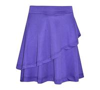 A2Z 4 Kids Enfants Filles Jupe Plaine - Plain Frill Skirt Purple 5-6