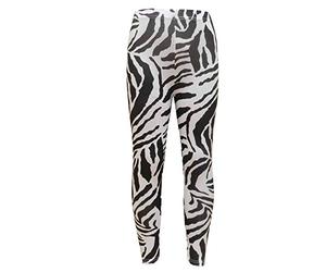 A2Z 4 Kids Enfants Filles Legging Animal Zèbre Imprimé - Zebra Legging 5-6