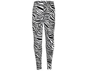 A2Z 4 Kids Enfants Filles Legging Animal Zèbre Imprimé - Zebra Legging 7-8
