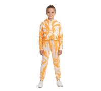 A2Z 4 Kids® Enfants Filles Tie Dye Survêtement Encapuchonné Avec Jogger - T.S 314 Tie Dye Mustard 9-10