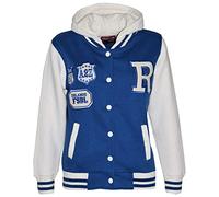 A2Z 4 Kids Filles Baseball Capuche Royal Bleu R Mode NYC/FOX - B.B Royal_9-10