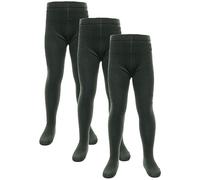 A2Z 4 Kids Filles Coton Riche Uniforme École Collants - UF Tights Green 3 Pack 5-6