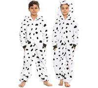 A2Z 4 Kids Filles Et Garçons Animal Onesie One Piece Super - E.Soft Dalmatian._7-8