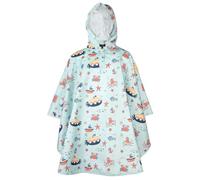 A2Z 4 Kids Filles Garçons Étanche Encapuchonné Pluie Poncho Légère - Raincoat Poncho 633 Green 8-10