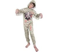 A2Z 4 Kids Filles Garçons Spine Effrayant - Zombie Mummy Onesie 933._9-11