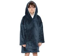 A2Z 4 Kids Filles Garçons Sweatshirt À Capuche Surdimensionné Couverture Douillette Super Douce en Fleece Poche Kangourou Confortable Chaud Taille Unique