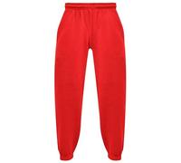 A2Z 4 Kids Filles Garçons Uni Jogging Bas EPS École Jogger Doux Pantalo - Fleece Trouser 356 Red 13-14