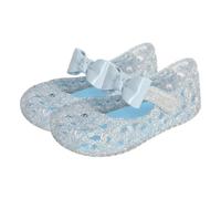 A2Z 4 Kids Filles Glitter Sliders PVC Doux Gelée Slip-On Arc Chaussures - Slider 1311 Blue 10 UK CH