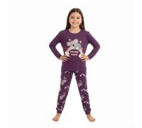 A2Z 4 Kids Filles Pyjama Enfants PJs 2 Pièce Set Koala Costume Lounge pour Enfants Top Bottom Pajamas Loungewear Âge 2-13 Ans