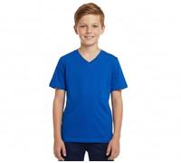 A2Z 4 Kids Garçons Basique T-Shirt Dos À École Court Manche - Boys Basic T Shirt Royal 5-6