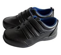 A2Z 4 Kids Garçons École Chaussures Intelligent Officiel Robe Chaussures pour Enfants Triple Sangle Touche Fixation Baskets Confortable Mariage Faire la fête Chaussures