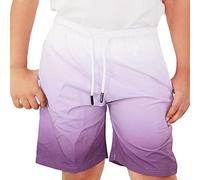 A2Z 4 Kids Garçons Shorts Dégradé Couleur Léger Quotidien Entraînement - Shorts 450 Purple 13