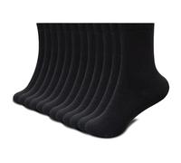 A2Z 4 Kids Lot de 6 paires de chaussettes thermiques pour filles - Thermal Socks Black 6 Pack 11-14
