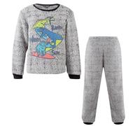 A2Z 4 Kids Pyjama 2 Pièces Motif Dinosaure pour Fille Et Garçon Tenue De Détente Polaire - PJS 276 Grey 11-12