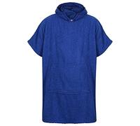 A2Z Adultes Serviette Poncho Peignoir Doux Plage Bain - Towel Bathrobe 128 Royal S-M