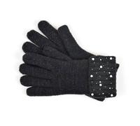 A2Z Femmes Gants Paillettes Sequins Poignets Lurex Tricoté Doux Hiver Chaud Moufles Taille unique
