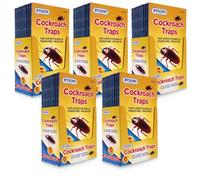 A2Z Lot de 6 pièges à cafards adhésifs pré-appâtés pour intérieur