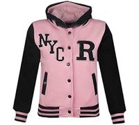 a2z4kids B.B Encapuchonné R Mode NYC/FOX Veste Varsity - B.B Black Neon Green 13